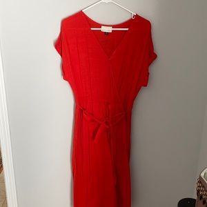 Universal Thread red midi dress